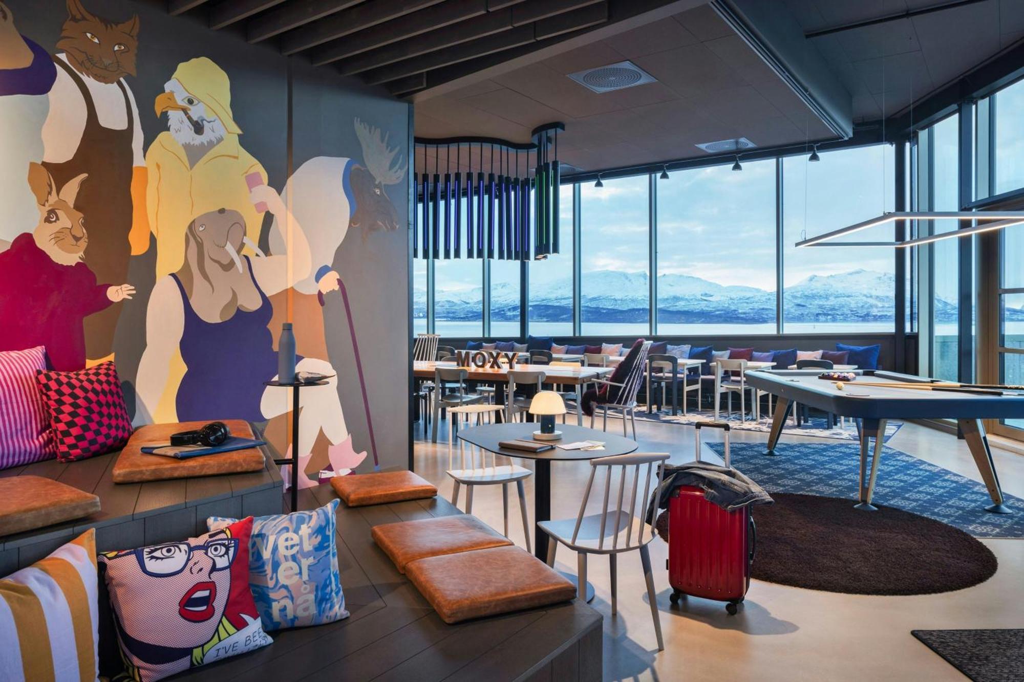 Moxy Tromso Hotell Exteriör bild